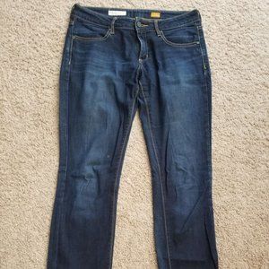 Anthropologie Pilcro Low Rise Straight Leg Jeans